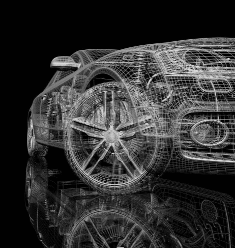 Фотошпалери 3d модель авто